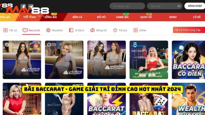 Bài Baccarat - Game Giải Trí Đỉnh Cao Hot Nhất 2024