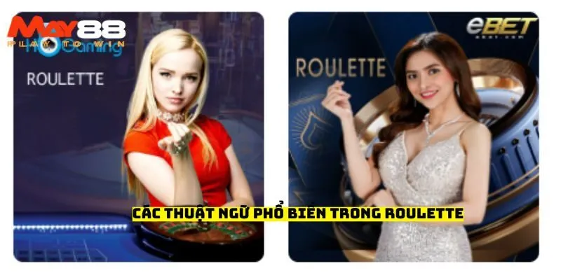 Các thuật ngữ phổ biến trong Roulette