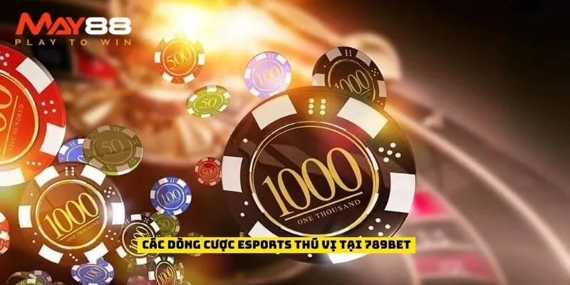 Các dòng cược Esports thú vị tại 789bet